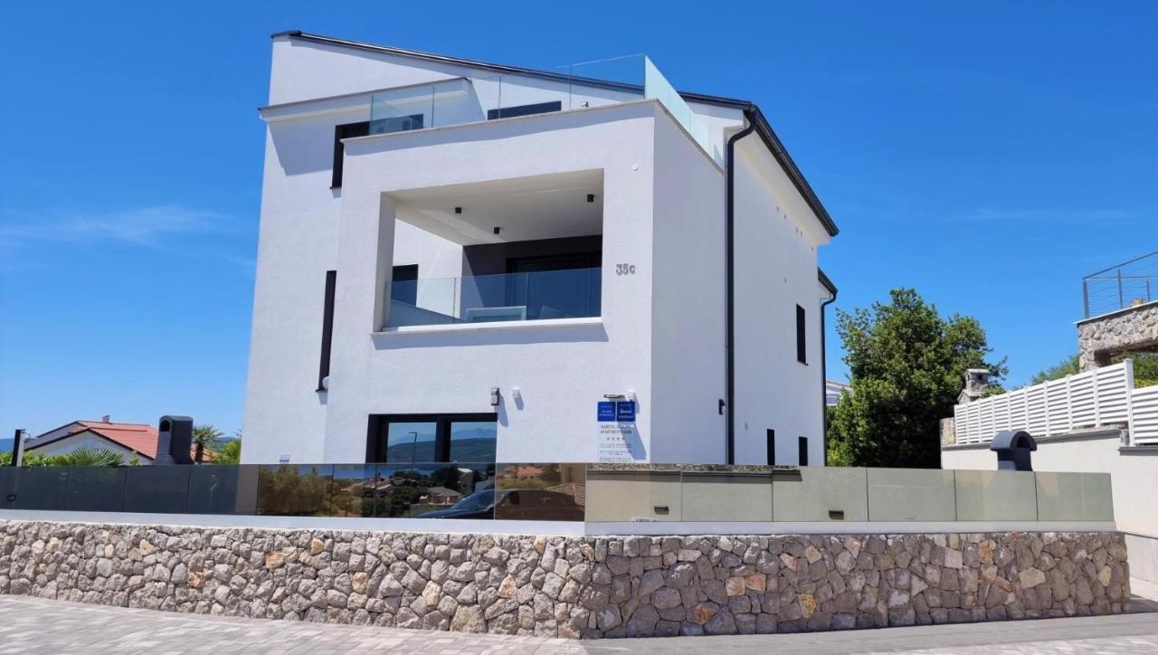 Bartol Luxury Apartments Krk Croatia, With Own Hot Tub - Whirlpool Krk Town Εξωτερικό φωτογραφία